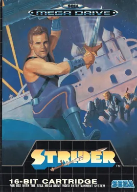 Strider (USA, Europe) box cover front